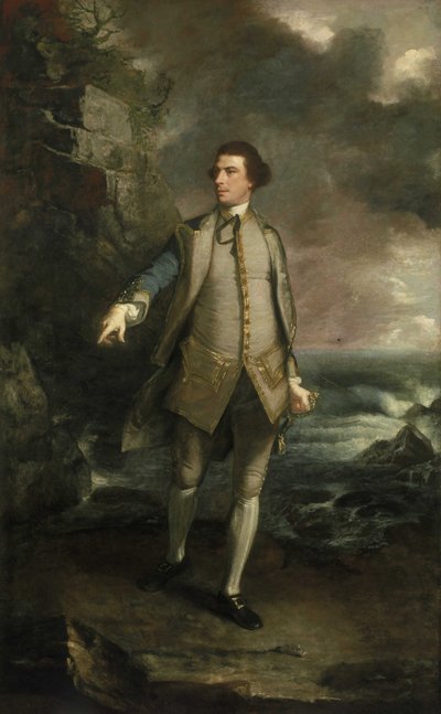 Capitán el Honorable Augustus Keppel de Joshua Reynolds